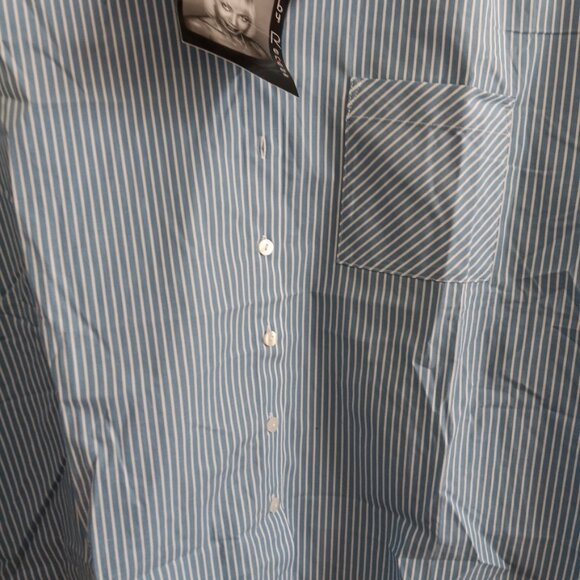 Attitudes by Renee Petite Woven Button Front Shirt Pleated Cuffs-Size PL a657904 - Picture 4 of 5